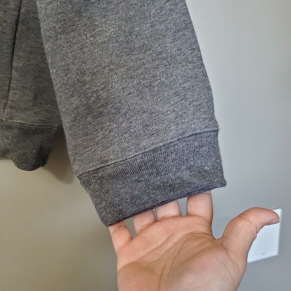 Vintage Chaps Ralph Lauren Sweatshirt Mens Size XXL Gray American Flag New - Picture 6 of 10